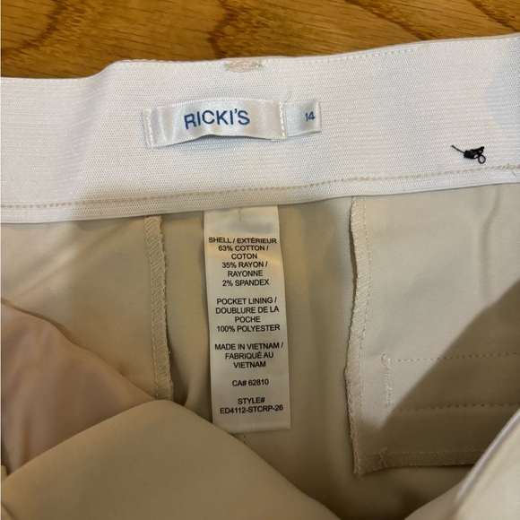 Ricki’s women’s trousers (ankle length) US 14 - Picture 2 of 2